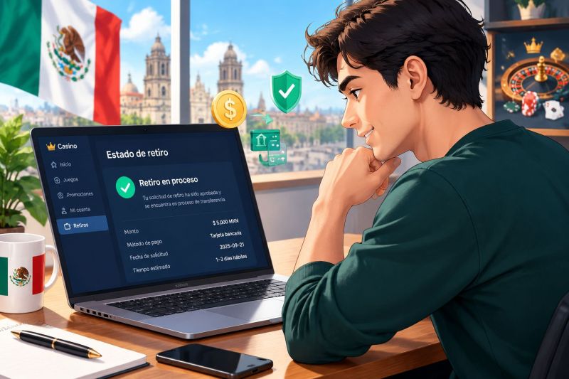 ¿Qué significa retiro bajo revisión en un casino online en México?