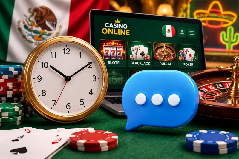 ¿Cuánto tarda el soporte? Tiempos reales en casinos online México