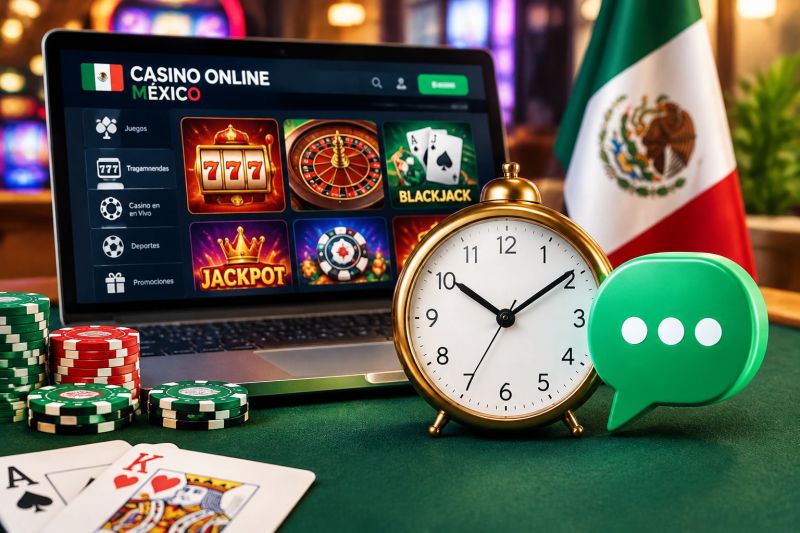 ¿Cuánto tarda el soporte? Tiempos reales en casinos online México